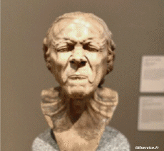 Humour - Fun Morphing - Ressemblance Sculpture confinement covid art recréations Getty challenge 