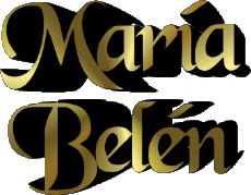 Nome FEMMINILE - Spagna M Composto María Belén 