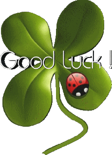 Nachrichten Englisch Good Luck Transparenter Hintergrund 01 