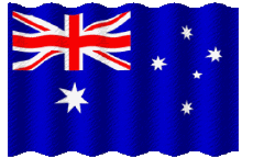 Flags Oceania Australia National Waving 