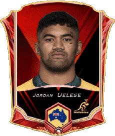 Sport Rugby - Spieler Australien Jordan Uelese 