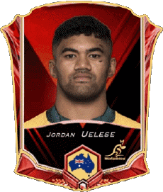 Sports Rugby - Joueurs Australie Equipe 2022 Jordan Uelese 