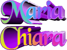 First Names FEMININE - Italy M Composed Maria Chiara 