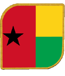 Banderas África Guinea Bissau Plaza 