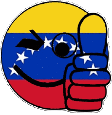 Banderas América Venezuela Smiley - OK 