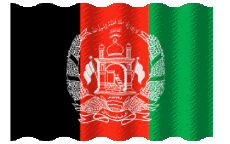 Bandiere Asia Afghanistan Sventola 