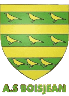 Sports FootBall Club France Logo Hauts-de-France 62 - Pas-de-Calais AS Boisjean 