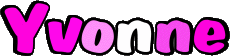 Prénoms FEMININ - France Y Yvonne 