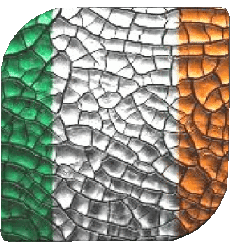 Drapeaux Europe Irlande Carré 