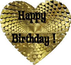 Nachrichten Englisch Happy Birthday Heart 010 