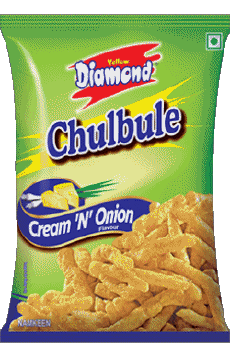 Food Snack - Chips - Crips India Yellow Diamond 