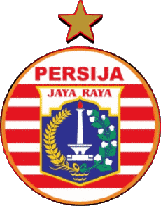 Sports FootBall Club Asie Logo Indonésie Persija Jakarta 