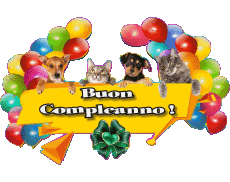 Messagi Italiano Buon Compleanno Animali 007 
