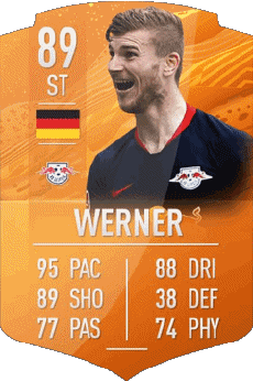 Multimedia Videogiochi F I F A - Giocatori carte Germania Timo Werner 