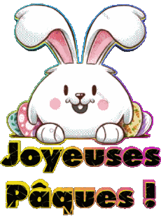 Mensajes Francés Joyeuses Pâques 01 
