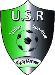 Sports FootBall Club France Logo Bourgogne - Franche-Comté 71 - Saône et Loire US Rigny-sur-Arroux 