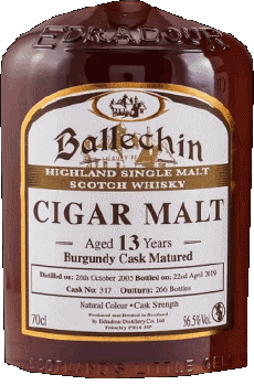 Boissons Whisky Ballechin Edradour 
