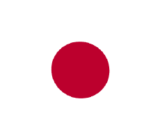 Fahnen Asien Japan Kugel - Würfel 