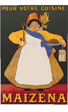 Humor -  Fun Retro posters - Brands Maizena 