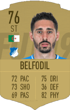 Multimedia Videospiele F I F A - Karten Spieler Algerien Ishak Belfodil 