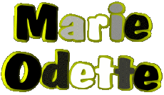 Prénoms FEMININ - France M Composé Marie Odette 