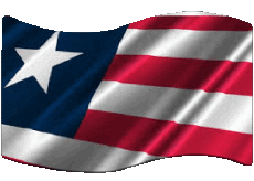 Banderas África Liberia Rectángulo 