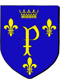 Wappen-Fahnen Frankreich Abteilungen - Städte 80 PERONNE Wappen