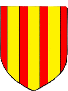 Blasón-Banderas Francia Departamentos - Ciudades 04 FORCALQUIER Blasón