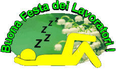 Mensajes Italiano 1° de Maggio Buona Festa dei Lavoratori 