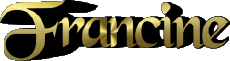 Nombre FEMENINO - Francia F Francine 