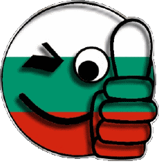 Banderas Europa Bulgaria Smiley - OK 