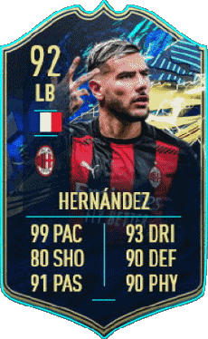 Multi Média Jeux Vidéo F I F A - Joueurs Cartes France Theo Hernández 