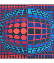 Humor -  Fun Artists Painter Victor Vasarely 