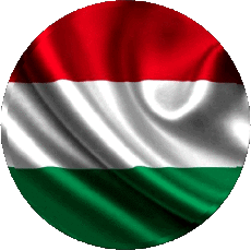 Flags Europe Hungary Round 
