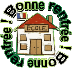 Messages French Bonne Rentrée Transparent Background 06 