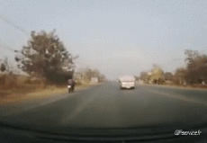Humor -  Fun Transport Motorcycles Road - Fail 