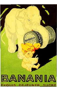 Humor -  Fun Retro posters - Brands Banania 