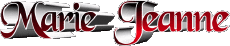 Vorname WEIBLICH - Frankreich M Zusammengesetzter Marie Jeanne 