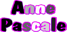 Nombre FEMENINO - Francia A Compuesto Anne Pascale 