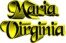 First Names FEMININE - Italy M Composed Maria Virginia 