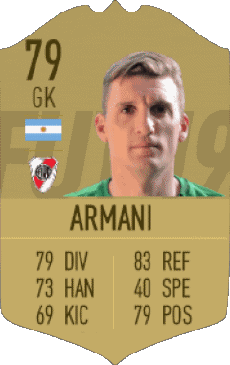 Multi Media Video Games F I F A - Card Players Argentina Franco Armani 