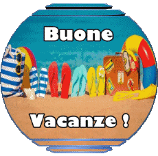 Messages Italien Buone Vacanze Fond Transparent 02 