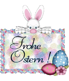 Messages Allemand Frohe Ostern 16 
