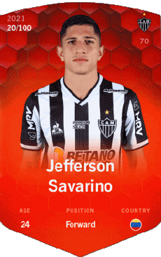 Multimedia Videospiele F I F A - Karten Spieler Venezuela Jefferson Savarino 