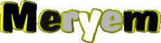 Nome FEMMINILE - Maghreb Musulmano M Meryem 