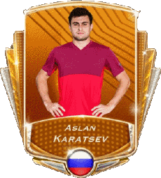 Sport Tennisspieler Russland Aslan Karatsev 