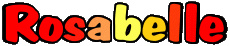 Prénoms FEMININ - UK - USA R Rosabelle 