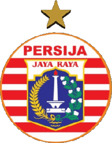 Sport Fußballvereine Asien Logo Indonesien Persija Jakarta 