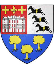 Blasone-Bandiere Francia Dipartimenti - Città 75 Paris Quartiere 16 