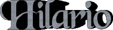 First Names MASCULINE - Spain H Hilario 